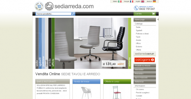 Sito di ecommerce